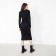 Women's dress Midi with a cut Mist p. 48, black