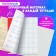 A set of subject notebooks of 48 sheets "photo", 10 items with reference material, covered cardboard, OFSET block