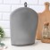 Грелка на чайник Этель Home collection grey 28х28см, 61%лён, 39%хл