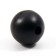 Feeder bead Namazu Soft Beads, PVC, D = 6 mm, round, black 20 pcs.