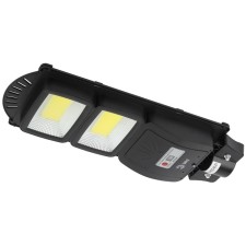 Console lamp era on a sunny battery with a motion sensor -ip65, 40w, 750lm, 5000k, black
