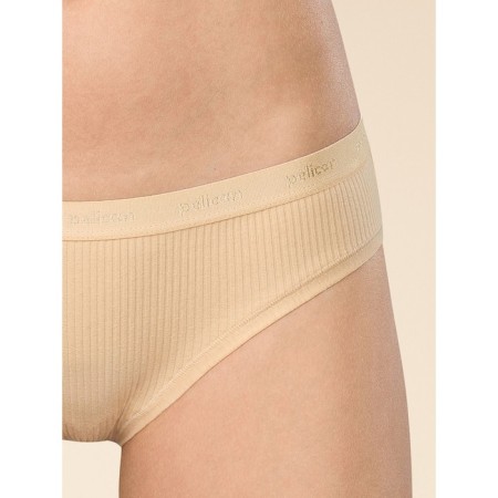 Female cowards, size s, beige color-2