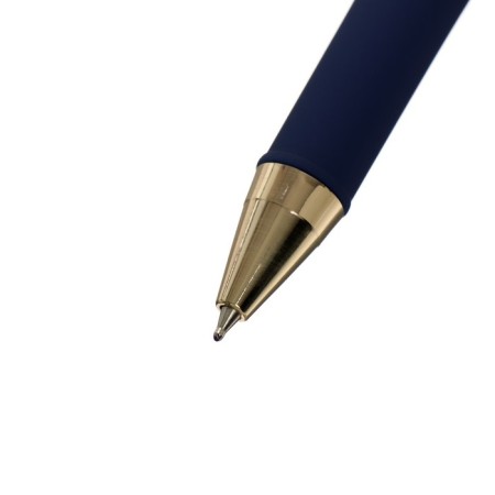 Ballic handle, 0.5 mm, Bruno visconti monaco, blue rod, dark blue body, in a metal case-3