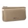 Purse with lightning, color beige powder