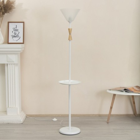 ThorSher "Prince" with a table of 1x15W E27 Model: BR 01038 White/Transparent-9