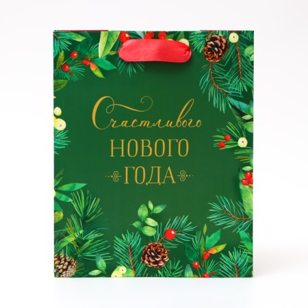 Gift Package "Happy New Year", 18 x 22.3 x 10 cm-1