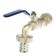 Water tap for the Zein fitting, 3/4 ", pen, zinc body