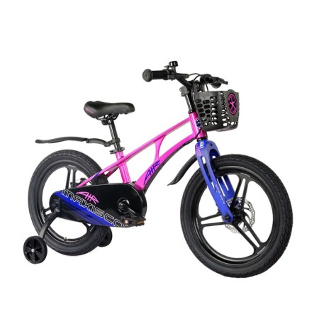 Bicycle 18 ’’ maxiscoo Air Pro, color pink pearls-1