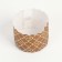 Paper form for cupcake, muffins and kulich "GV Golden" 60 x 45 mm