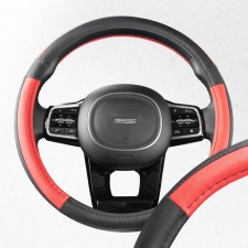 SkyWay Combo-3 scrap, size m, black-red, eco-leather, s01102359