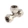 Aqualink tee, crimping, d = 16 x 16 "x 16 mm, tsang/tsm