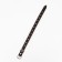 Leather collar "Strict spike", 65 x 3 cm, Osh 40-55 cm, black