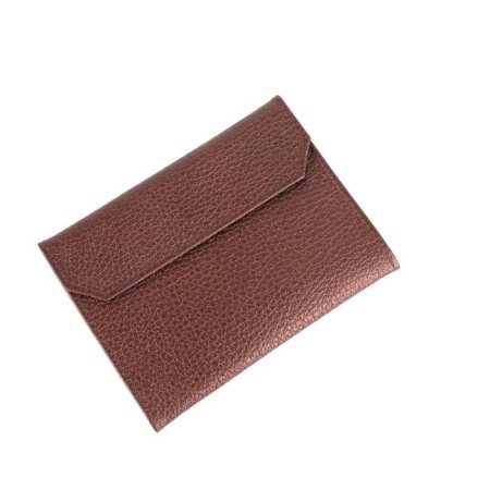 Passport cover on the button, burgundy color