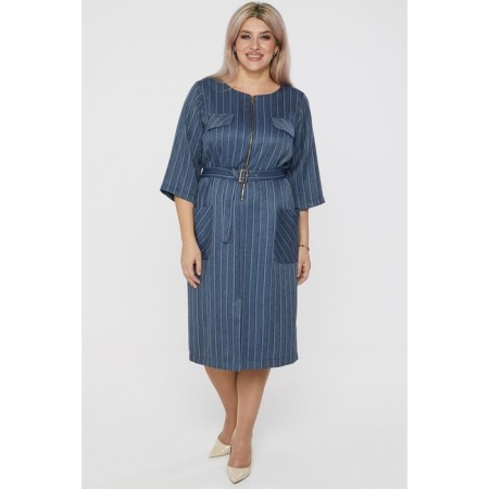 Women's dress, size 56, blue color