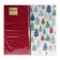 New Year's napkins paper Bouquet Original de Luxe “Red + Christmas trees”, 2 layers, 33x33 cm, 20 pcs.