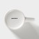 Porcelain share mug "Hedgehog", 380 ml, white color