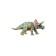 A set of figures "World of dinosaurs", 7 items, with a rock