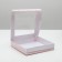 Confectionery packaging, boxing box "Flowers", 20 x 20 x 4 cm