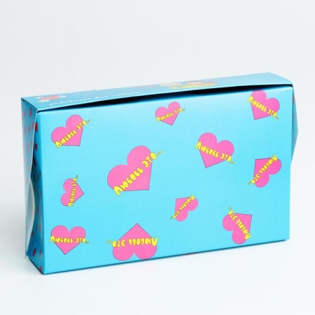 Folding box with the "Love is" window, 20 x 12 x 4 cm-2
