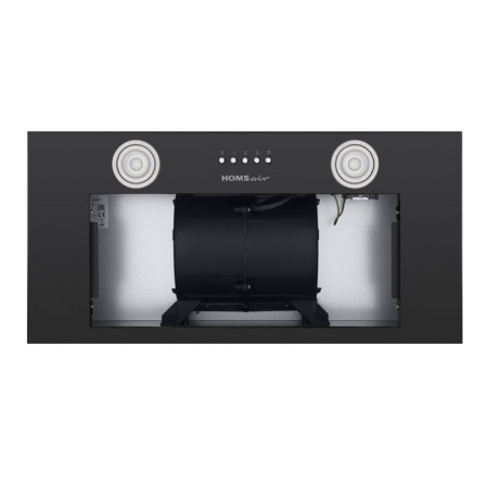 Hax Homsair Camelia Power 60, built -in, 850 m3/h, 3 speeds, 60 cm, black-6