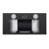 Hax Homsair Camelia Power 60, built -in, 850 m3/h, 3 speeds, 60 cm, black