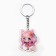 Holographic "Anime" keychain, 5 x 4 cm