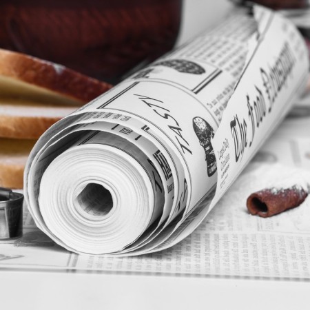 Parchment siliconized for baking "newspaper" 30 cm x 8 m-1