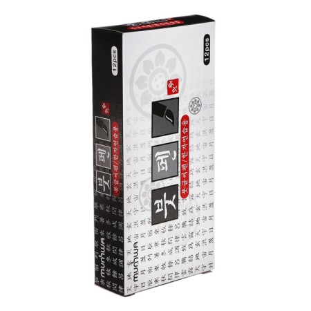 Capillary Knuck-Chica (Brashpen) Munhwa Sign Pen, black-5