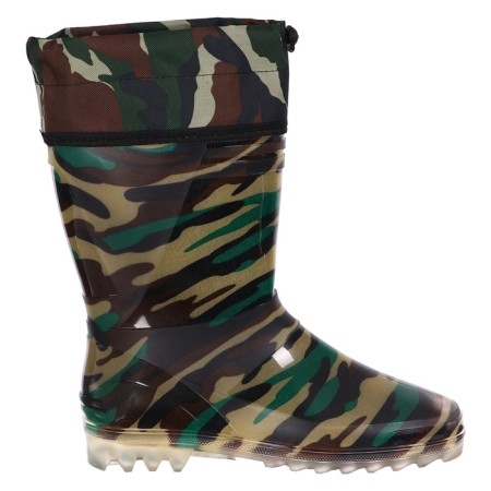 Men's boots S-10RUM, PVC, insulated, camouflage mix, size 43 (277)-4