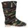 Men's boots S-10RUM, PVC, insulated, camouflage mix, size 43 (277)