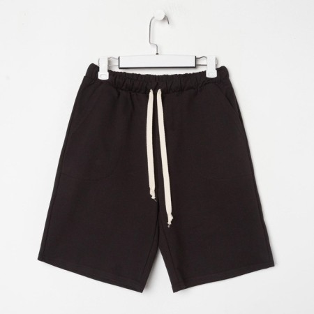 Men's shorts Minaku: Casual Collection Man Black Black Color, Rr. 52-4