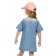 Dress for girls, height 98 cm, blue color
