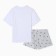 Pajama female (T -shirt and shorts) KAFTAN "Stars" p. 44-46, gray