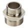 Nipple transition stout SFT-0004-000134, 1 "x 3/4", outer thread, nickel-plated brass
