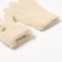 Minaku gloves, beige color, 21 cm