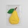 Thermal appliance "Pear", 5.3 × 7.5 cm, yellow color