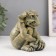 Figure "Little Garden Troll" height 13 cm, width 11.5 cm, length 9.5 cm.