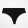 Women's cowards seamless thongs, black color, size 42-44 (m)