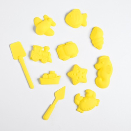 Models for modeling, 9 pcs. + 2 tools, color mix-4