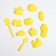 Models for modeling, 9 pcs. + 2 tools, color mix