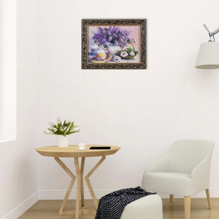 Tapestry "Lilac" 34*44 cm frame mix-4