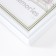 Photo frame plastic "Aron" 10x15 cm, white