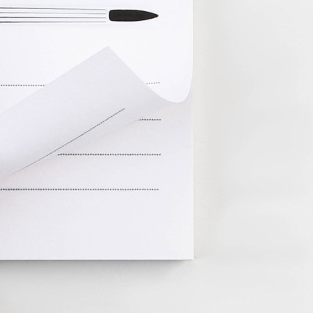 Diary "Violin key", soft cover of software, A5, 80 sheets.-4