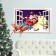 Sticker 3D Interior New Year 70*50cm