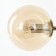 Lauren decorative lamp Citilux "Lauren" CL146823 15x52 cm, 2x40W, E14, brown color