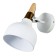 Bra "Lola" E27 40W white 25x16x25cm