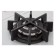Hon surface Delvento V60N41C011, gas, 4 burners, white