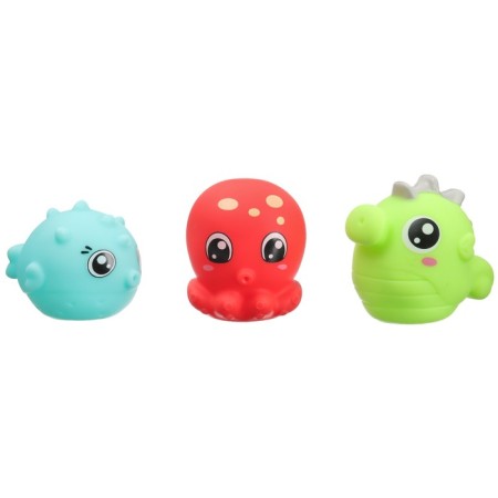 A set of bath toys "Catch the fish", bucket, spray, 4 pcs, crumb I-2