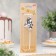 Candle for Cake "Almaz", number "4", silver metallic