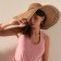 Women's hat minku, col. light brown, rr 58